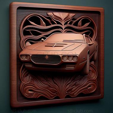 3D модель Maserati Indy (STL)